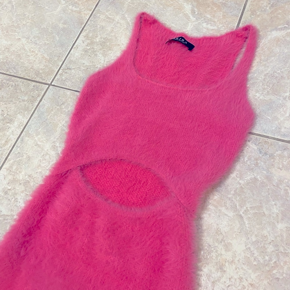 AKIRA NY small pink dress!